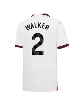 Manchester City Kyle Walker #2 Gostujuci Dres 2023-24 Kratak Rukavima